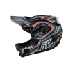Вело шолом фуллфейс TLD D4 Carbon, [LOW RIDER GRAY] M