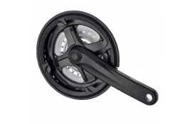 Шатуни Prowheel ТА-CM68 (42-34-24), L-170 мм чорний / срібний Шатуни Prowheel ТА-CM68 (42-34-24), L-170 мм чорний / срібний