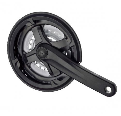 Шатуни Prowheel ТА-CM68 (42-34-24), L-170 мм чорний / срібний Шатуни Prowheel ТА-CM68 (42-34-24), L-170 мм чорний / срібний