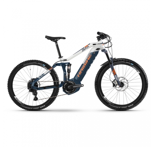 Электровелосипед Haibike SDURO FullSeven 5.0 500Wh 27,5", рама M, сине-бело-оранжевый, 2019
