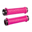 Гріпси ODI Troy Lee Designs Signature MTB Lock On Bonus Pack Pink w/ Black Clamps Гріпси ODI Troy Lee Designs Signature MTB Lock On Bonus Pack Pink w/ Black Clamps