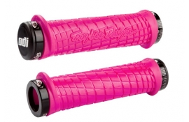 Гріпси ODI Troy Lee Designs Signature MTB Lock On Bonus Pack Pink w/ Black Clamps