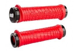 Гріпси ODI Troy Lee Designs Signature MTB Lock-On Bonus Pack Red w/ Black Clamps Гріпси ODI Troy Lee Designs Signature MTB Lock-On Bonus Pack Red w/ Black Clamps