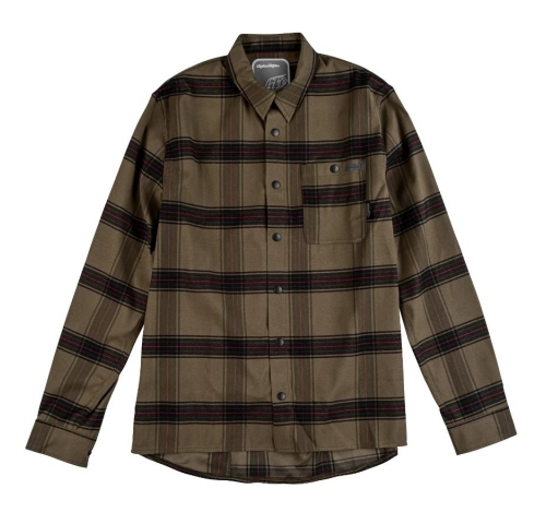 Рубашка TLD GRIND FLANNEL YD PlAID [DARK PINE] SM