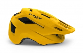 Шолом MET SHELTER  L ( 58-61 ) вогняно-жовтий/мат