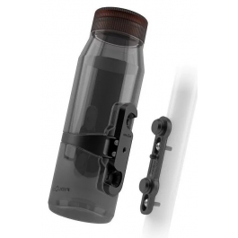 Фляга з конектором та базою FIDLOCK TWIST bottle 700мл., прозорий / чорний