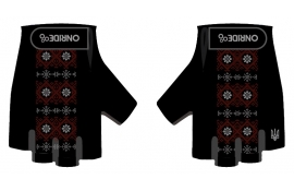 Рукавички ONRIDE Hold 30 Ornament, гелеві подушечки, чорний розмір M