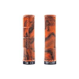 Гріпси DMR DeathGrip2 Thick Flangeless [Orange marble]