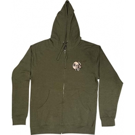Худи TLD MAD Kitty ZIP UP [ARMY HTR] L