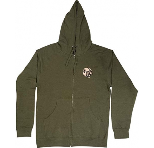 Худи TLD MAD Kitty ZIP UP [ARMY HTR] L