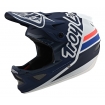 Вело шолом фулфейс TLD D3 Fiberlite [Silhouette navy/White] размер S