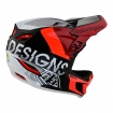 Вело шлем TLD D4 COMPOSITE HELMET [Qualifier Silver/Red] XL