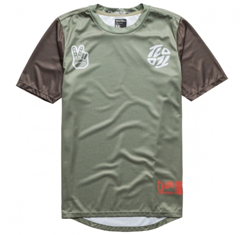 Джерсі TLD FLOWLINE SS JERSEY FLIPPED [OLIVE] MD