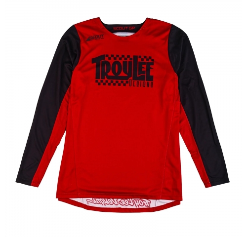 Мото джерсі TLD SCOUT GP JERSEY; BIG LEE [BLACK / BURNT ORANGE] L