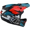 Вело шолом фулфейс TLD D3 Fiberlite Helmet, Vertigo [BLUE/RED] S
