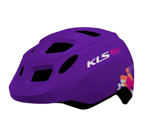 Шолом дитячий KLS Zigzag 022 S (49-53cм) фіолетовий