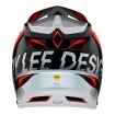 Вело шлем TLD D4 COMPOSITE HELMET [Qualifier Silver/Red] XL
