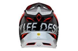 Вело шлем TLD D4 COMPOSITE HELMET [Qualifier Silver/Red] XL