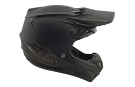 Мотошолом TLD SE4 POLYACRYLITE [MONO BLACK] XL