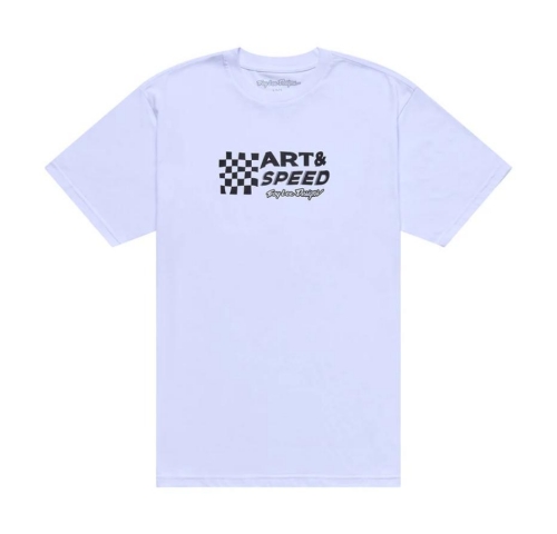Футболка TLD FINISH LINE SS TEE; [WHITE] S