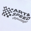 Футболка TLD FINISH LINE SS TEE; [WHITE] S