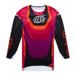 Мото джерсі TLD SE ULTRA JERSEY; VISION [BLACK / FUCHSIA] L