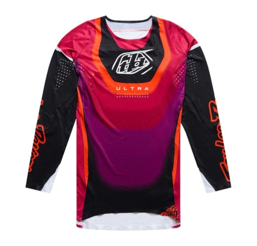 Мото джерсі TLD SE ULTRA JERSEY; VISION [BLACK / FUCHSIA] XL