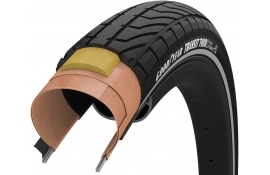 Покришка 700x35 (37-622) GoodYear Transit Tour Plus S5: Protection, Wire, Black + reflective strips, Покришка 700x35 (37-622) GoodYear Transit Tour Plus S5: Protection, Wire, Black + reflective strips,