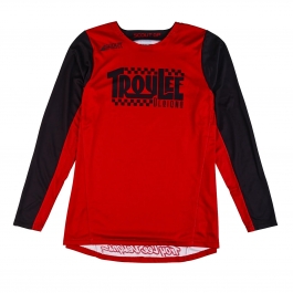 Мото джерсі TLD SCOUT GP JERSEY; BIG LEE [BLACK / BURNT ORANGE] XXL