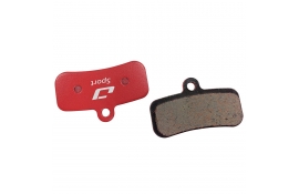 Колодки гальмівні диск JAGWIRE Sport Disc DCA005 (2 шт) - Shimano® Saint M820, M810, Zee M640 Red