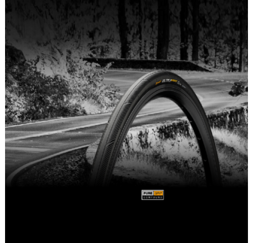 Покрышка Continental Ultra Sport III 28" | 700 x 23C черная/синяя , складная skin