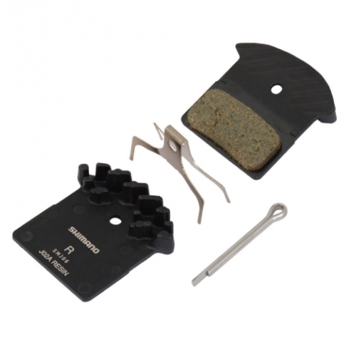 Гальмівні колодки Shimano J02А з радіатором XTR/XT/SLX BR-M9000/985/785 органіка (полімер)