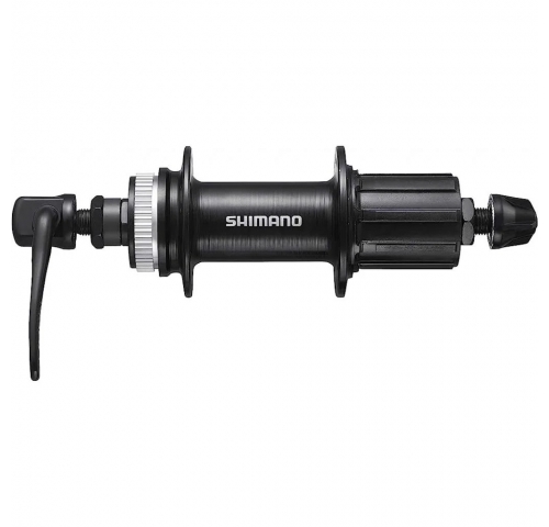 Втулка задня Shimano FH-TY505 32шп, під касету 7шв чорний Втулка задня Shimano FH-TY505 32шп, під касету 7шв чорний