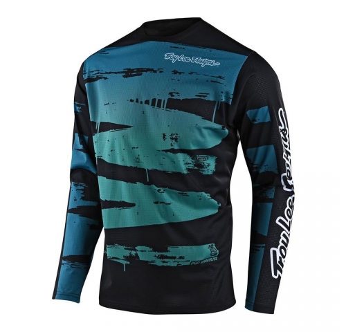 Дитяча джерсі TLD Sprint Jersey, Brushed [MARINE / TEAL] розмір YXL