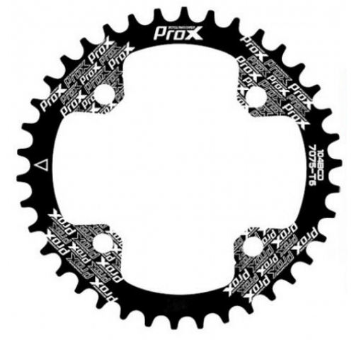 Зірка для шатуна ProX WIDE 104BCD 36 T чорний