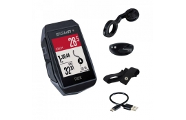 Велокомп'ютер Sigma Sport ROX 11.1 EVO Black HR Set