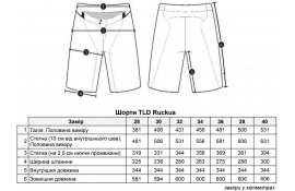 Велошорти TLD Ruckus Short Shell [Green] розмір XL