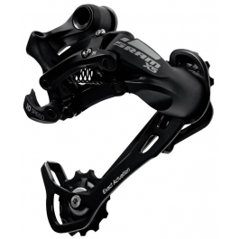 Перемикач задній Sram X-5, 10 швидкостей.довгий важіль чорний