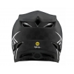 Вело шолом фуллфейс TLD D4 Carbon [Stealth Black/Silver] розмір L
