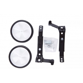 Тренувальні колеса Green Cycle GTW-502, регульовані 16- 20 '' для багатошвидкісних велосипедів, чорн Тренувальні колеса Green Cycle GTW-502, регульовані 16- 20 '' для багатошвидкісних велосипедів, чорн