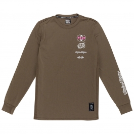 Джерсі TLD SKYLINE LS RIDE TEE; WORLDWIDE [CAPER] S