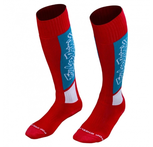 Мото носки TLD GP MX Coolmax Thick Sock; VOX [Red] L/XL (10-13)