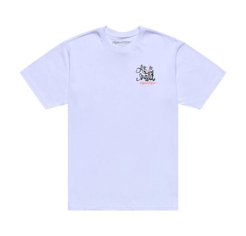 Футболка TLD HERITAGE SS TEE; [WHITE] S