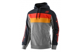 Худи TLD Block Signature PO Hoodie [Gray Heather/Orange] размер XL