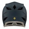 Вело шолом фуллфейс TLD D4 Composite [STEALTH GRAY] XL