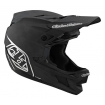 Вело шолом фуллфейс TLD D4 Carbon [Stealth Black/Silver] розмір XL
