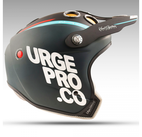 Шлем Urge Pro RealJet 10th черный S/M, 52-58см