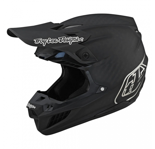 Мото шолом TLD SE5 Carbon Helmet [Stealth BLk/Chrome] SM