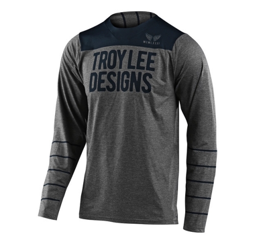 Джерсі TLD Skyline L/S Jersey [Pinstripe Heather/Gray] размер LG