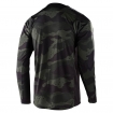 Джерсі TLD Skyline L/S Jersey [Pinstripe Camo Green/Black] размер LG